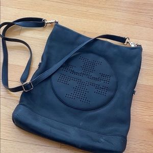 TORY BURCH MESSENGER/CLUTCH BAG leather!!!